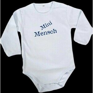 'Mini Mensch' Baby Bodysuit 3 Months